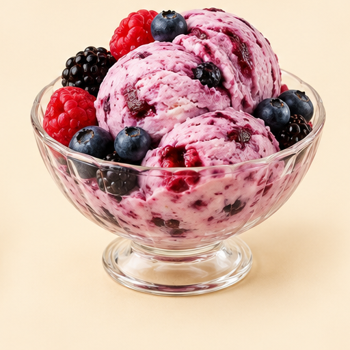 Berry ice cream