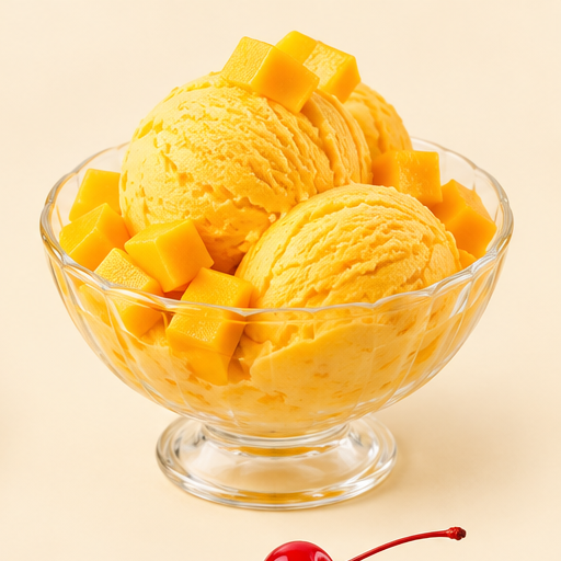 Mango ice cream