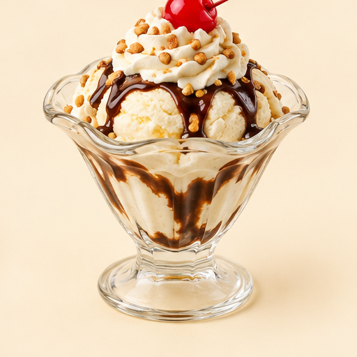 Ice cream sundae